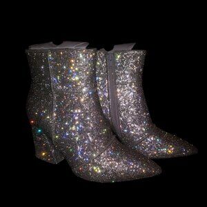 Rhinestone boots
